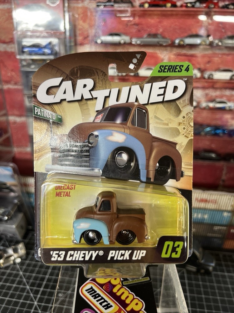 MGA Entertainment 2025 Car Tuned Patina'd Series 4 '53 Chevy Pickup #03
