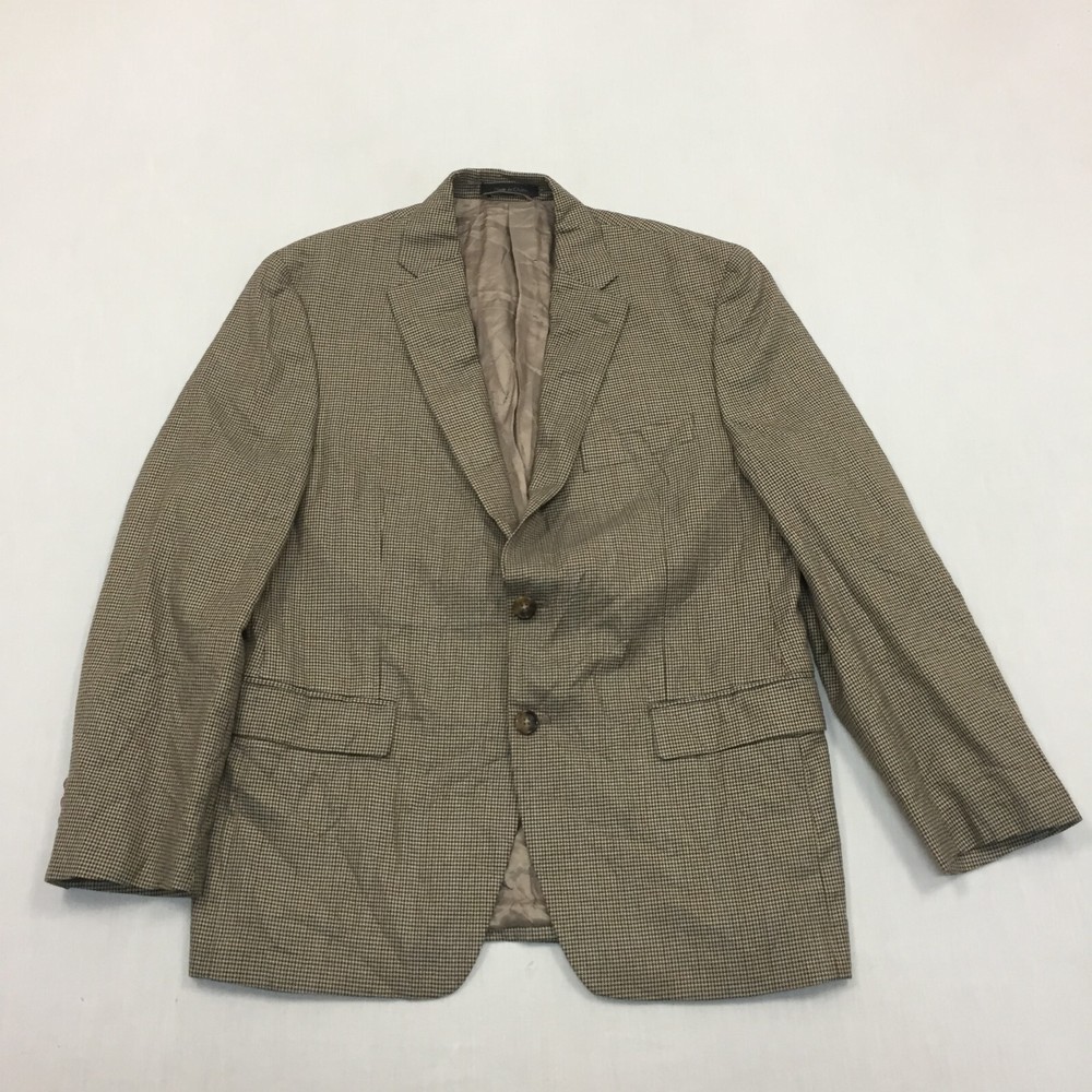 Chaqueta Blazer Lauren Ralph Lauren Para Hombre 40In Traje Chaqueta Botón Beige 40S