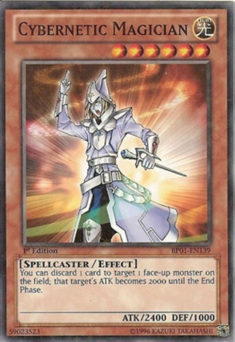 Cybernetic Magician BP01-EN139 Starfoil Rare Unlimited Edition Near Mint