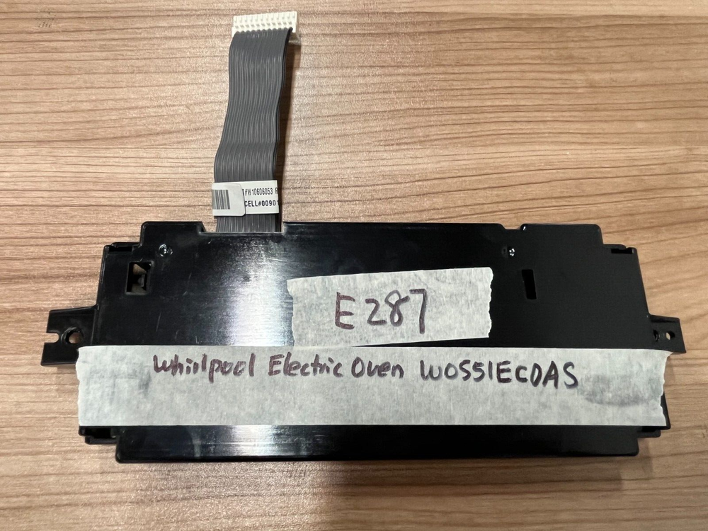 Display Control Board W10752315 for Whirlpool WOS51EC0AS Single Wall Oven E287