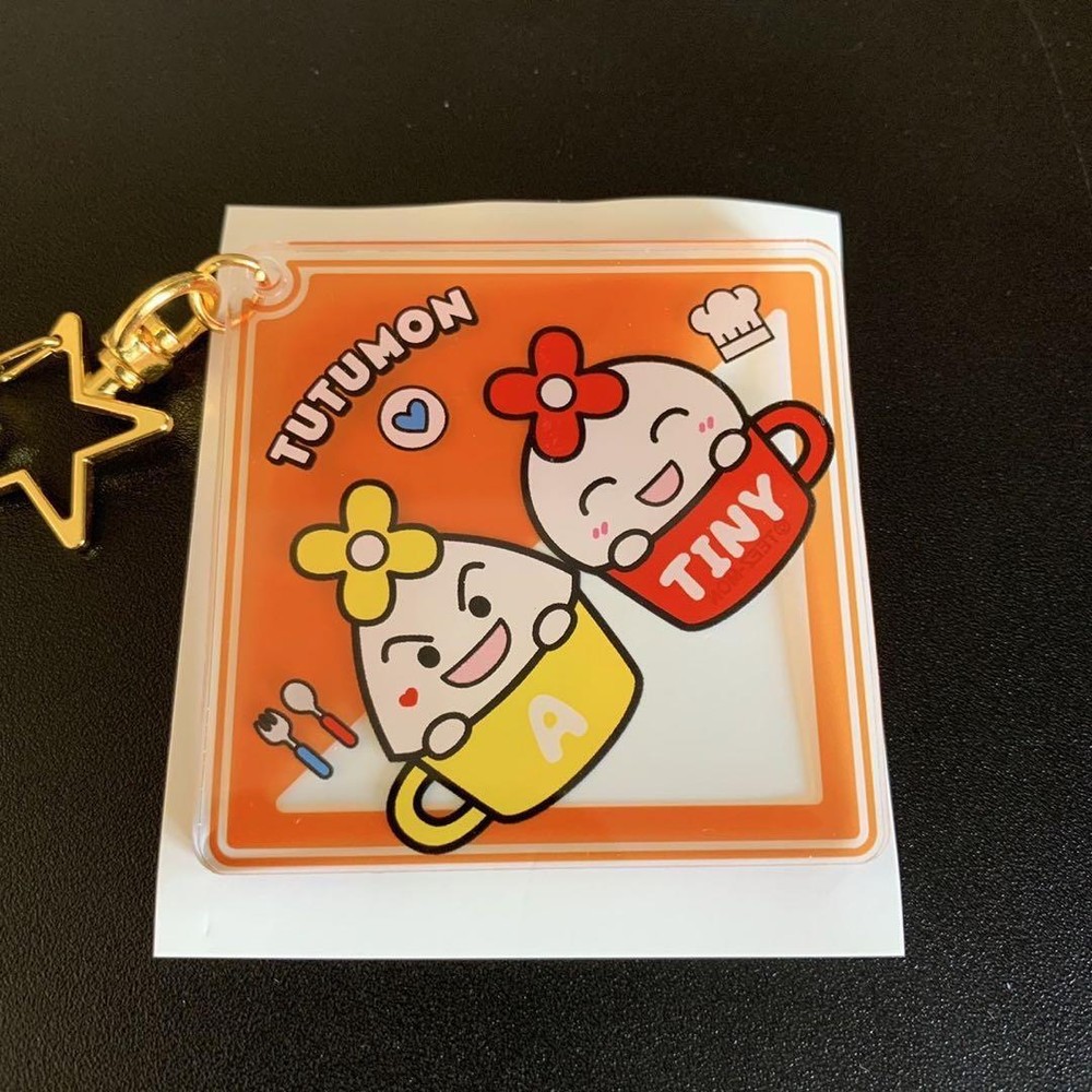 Ateez Wooyoung Popup Acrylic Keychain Teez-Mon Atiz