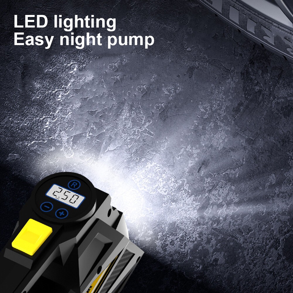 12V Portable Car Tire Inflator Air Compressor Pump by Motorenbau