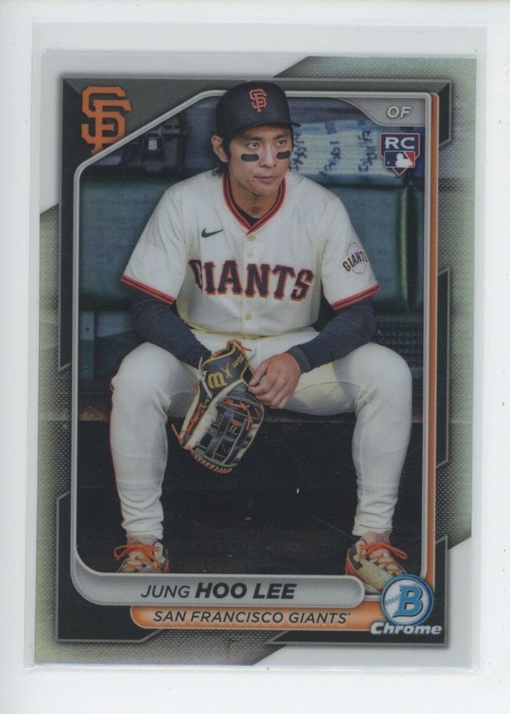 JUNG HOO LEE RC 2024 BOWMAN CHROME #67 REFRACTOR IMAGE PHOTO VARIATION SP SSP