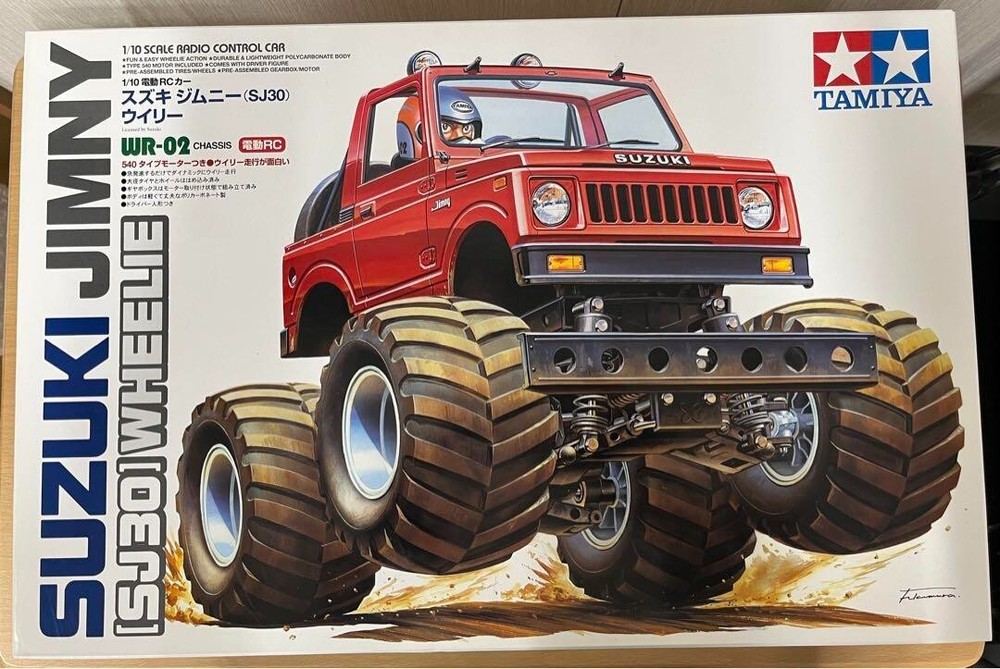 TAMIYA Suzuki Jimny SJ30 Willie WR-02 RC off-road kit
