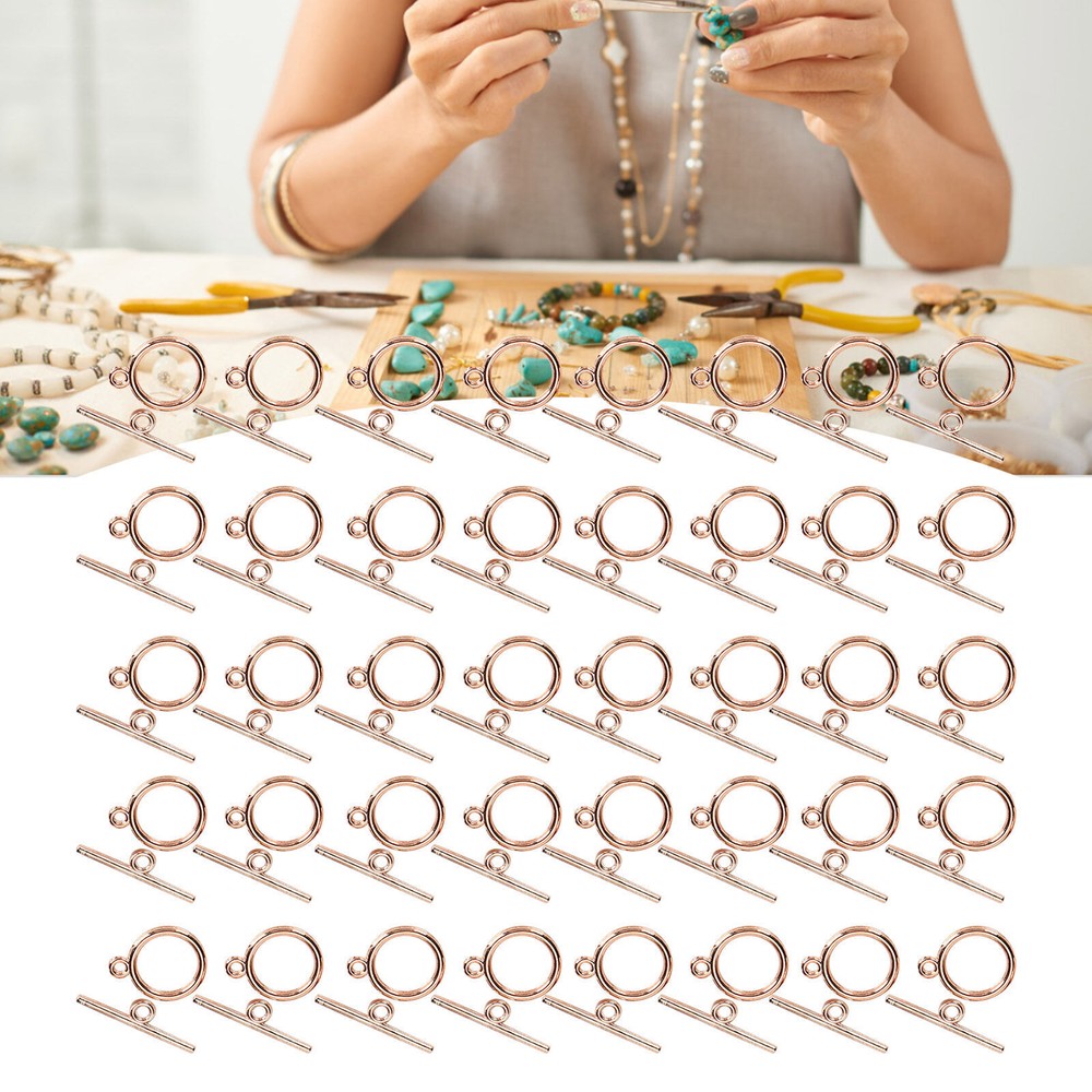 40 Sets Alloy OT Buckle DIY Ornaments Bracelet Necklace Accessories