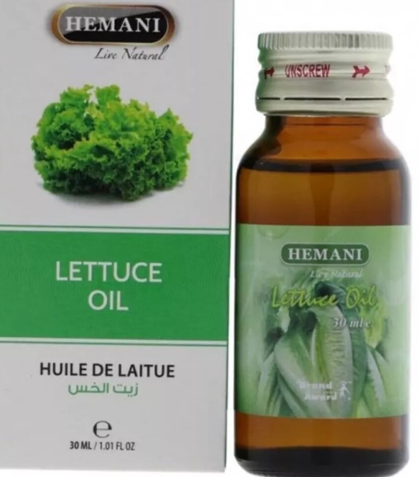 Hemani Lettuce Oil (30m) 100% Natural زيت الخس