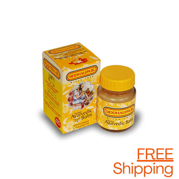 Siddhalepa 100g Ayurvedic Herbal Balm for Cold, Flu, Headache Reliefer