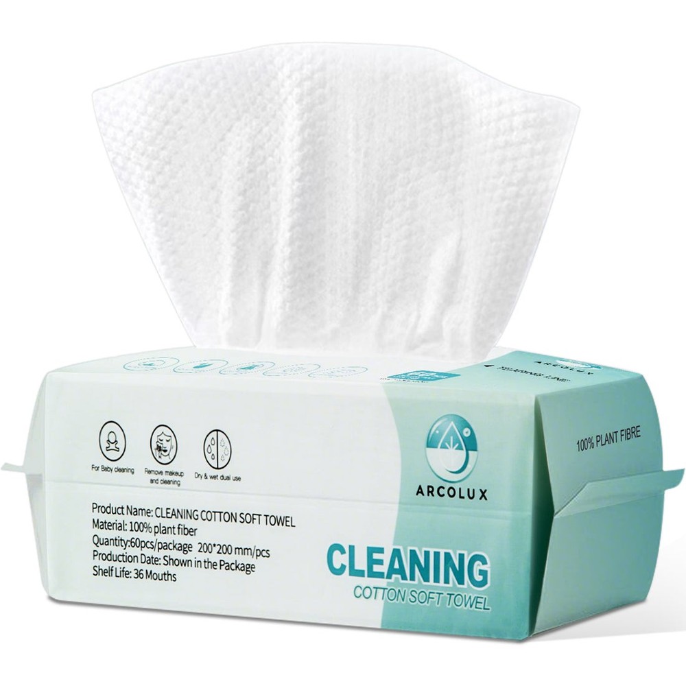 Disposable Face Towel Facial Tissue One-Time Cotton Pads Cleansing Wipe