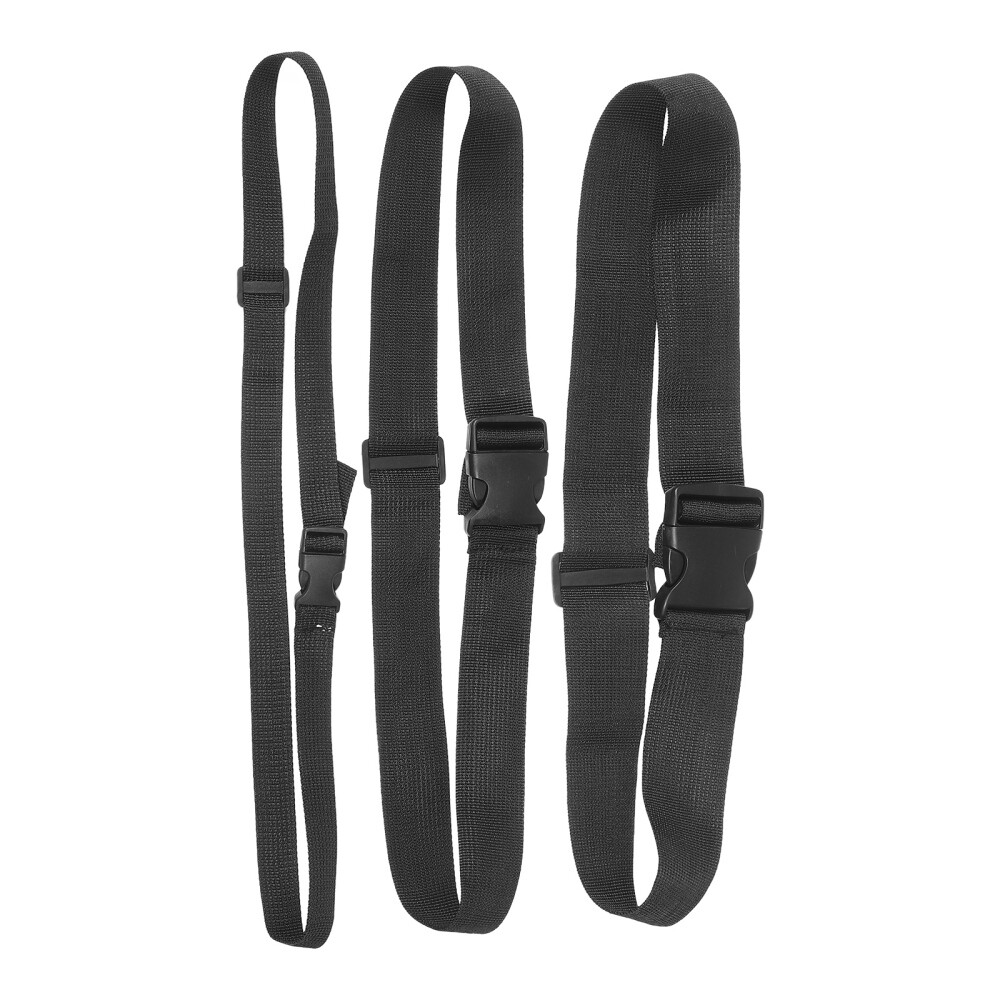 3 Pcs School Bag Extender Fastening Elastic Cable Ties Straps