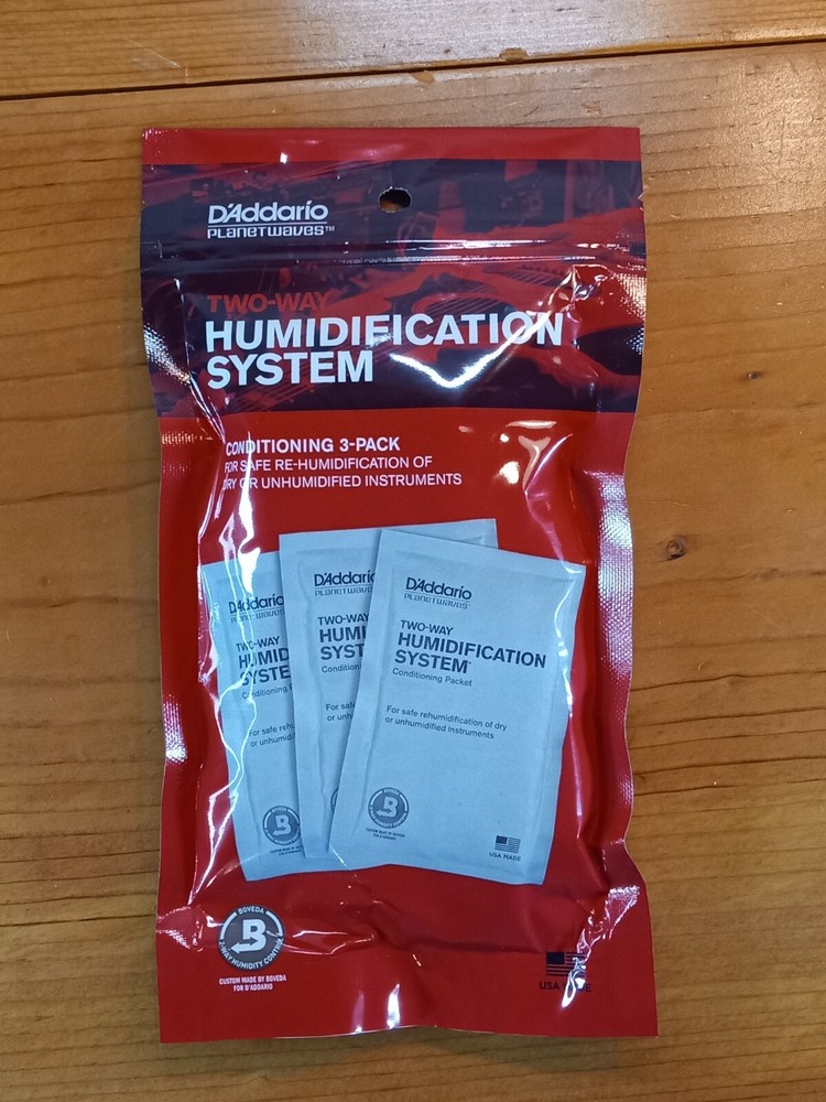Planet Waves PW-HPCP-03 Two-Way Humidification System Conditioning Packets-3PK🎸