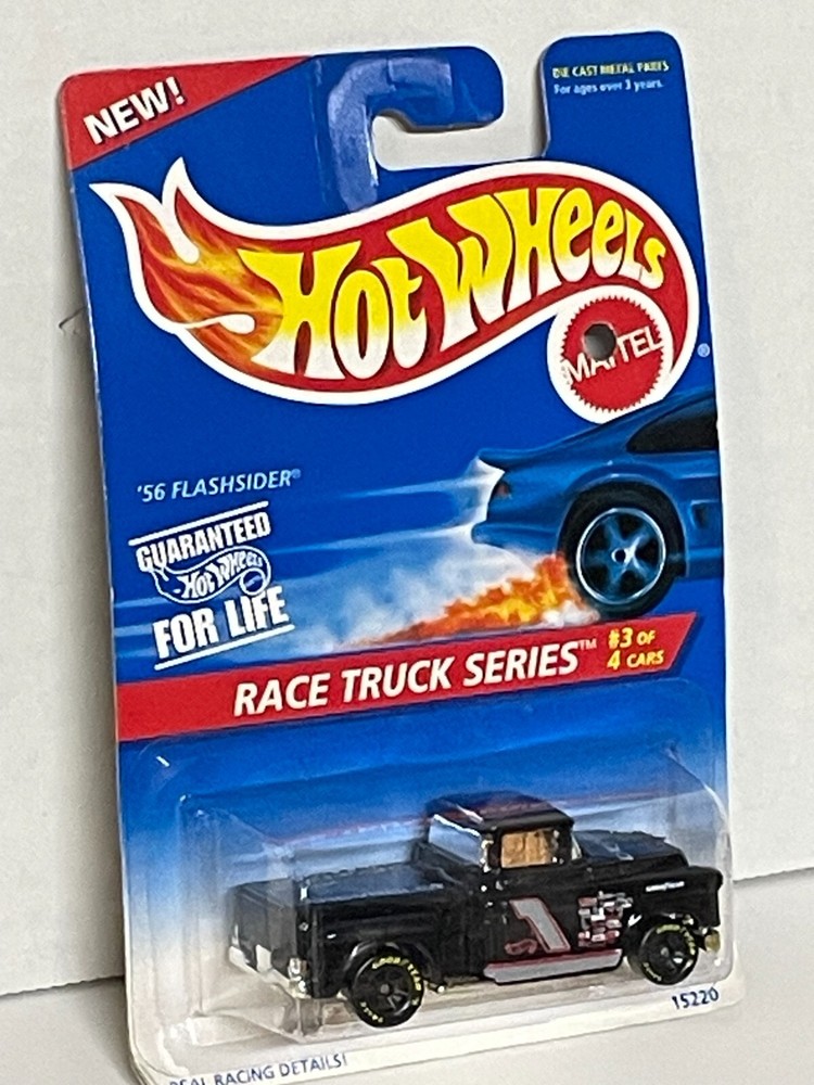 1995 Mattel Hot Wheels DieCast Race Truck Series '56 Flashsider Chevrolet Sealed