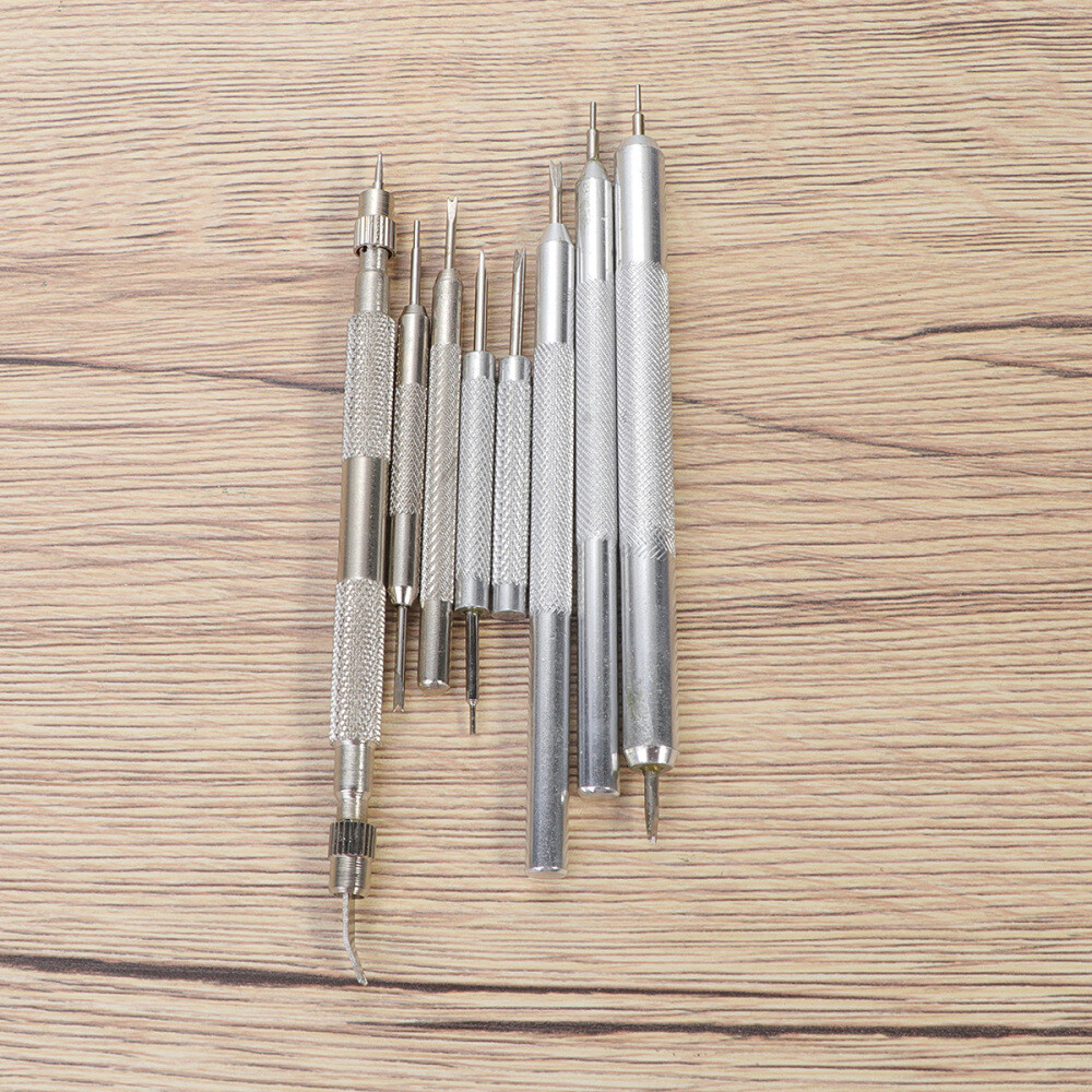 8 PCS Replacement Watch Band Pins Repair Tool Strap Installation