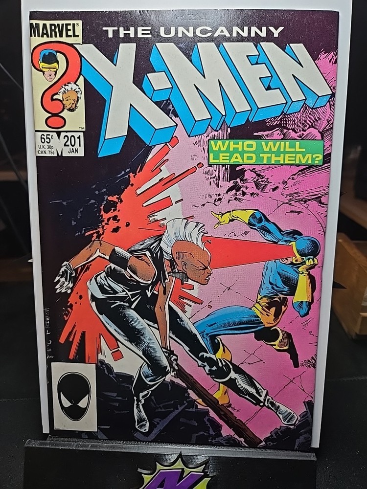 The Uncanny X-Men #201 🔑 1st App Baby Cable (Marvel 1986)