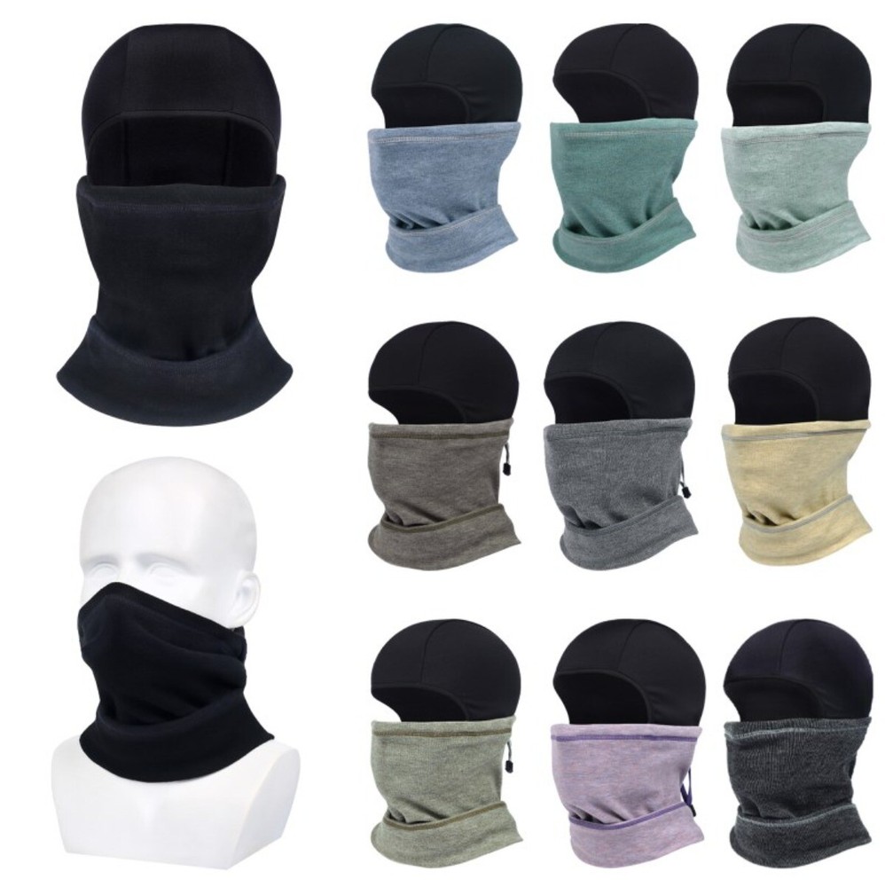 Windproof Fleece Thermal Full Face Mask for Motorcycle Ski Men Women