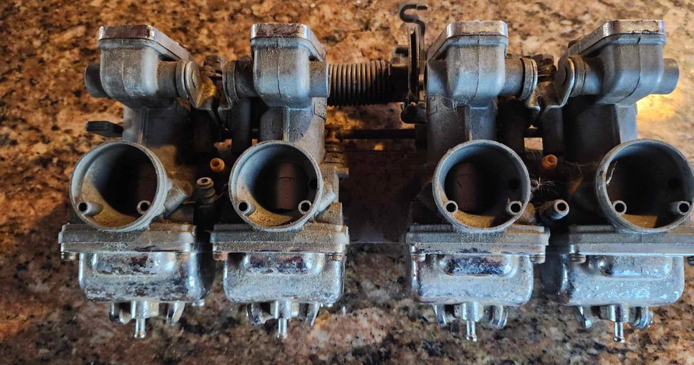 1973 1974 1975 Kawasaki Z1 900 Carburetors Set, Carbs