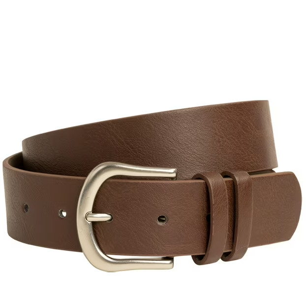 Brown Double Loop Fashion Belt for Women - Size 3X - New with Tags