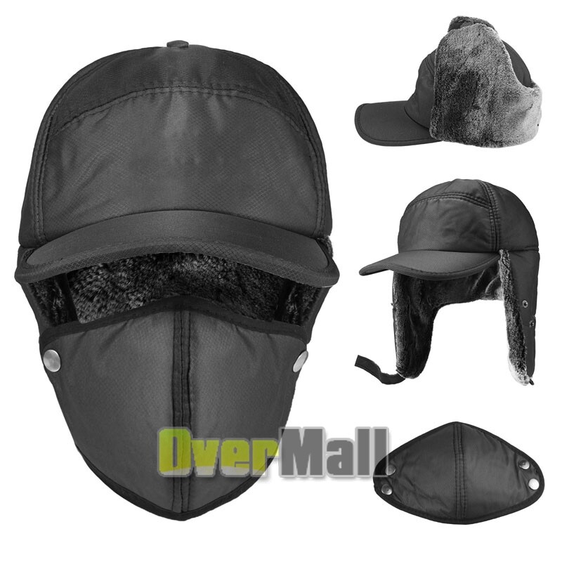 3 en 1 Sombrero Termico para Hombre - Gorro Caliente de Invierno
