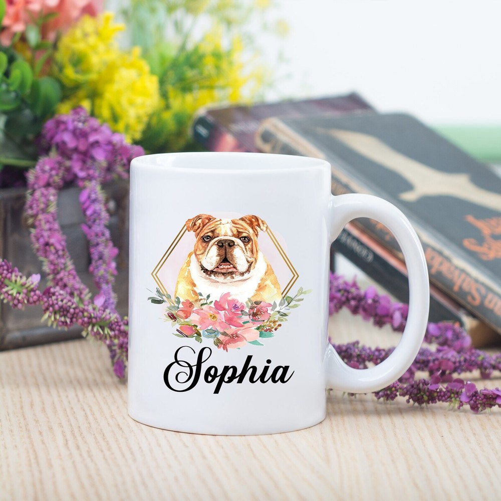 Bull Dog Cup Coffee Mug Bull Dog Mug Dog Mug Mother's Day Father's Day Dog Gift