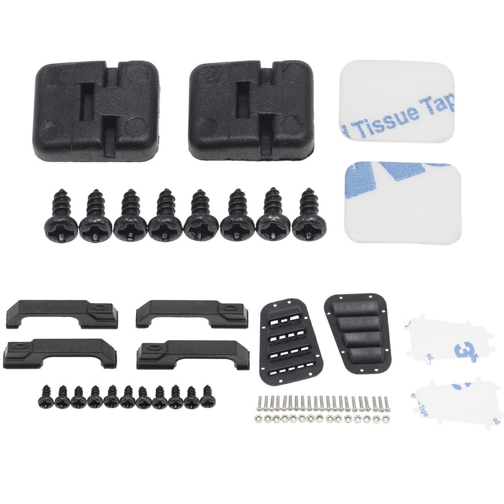 Upgrade Your Traxxas TRX-4 RC Crawler with Door Handle Hinge & Air Inlet Cover Kit