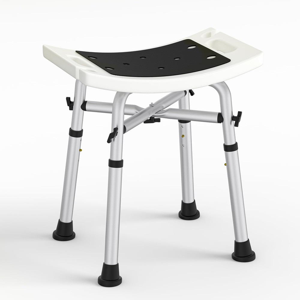 Shower Chair for Elderly and Disabled - Bariatric Shower Chair, Up to 500 Lbs...