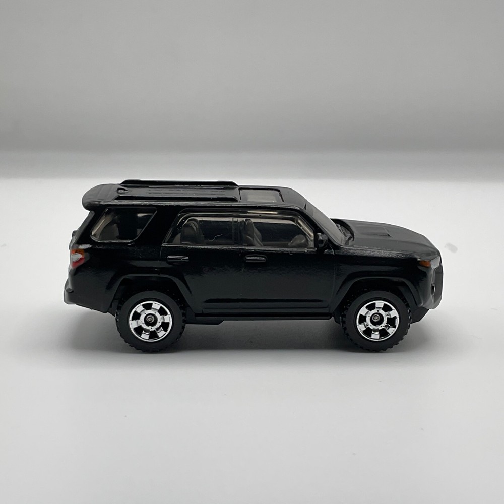 Matchbox Toyota 4Runner in Black with Stock Rims (CUSTOM)