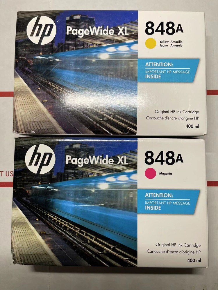 HP 848A PageWide XL Black Ink Cartridge 400ml High-Yield
