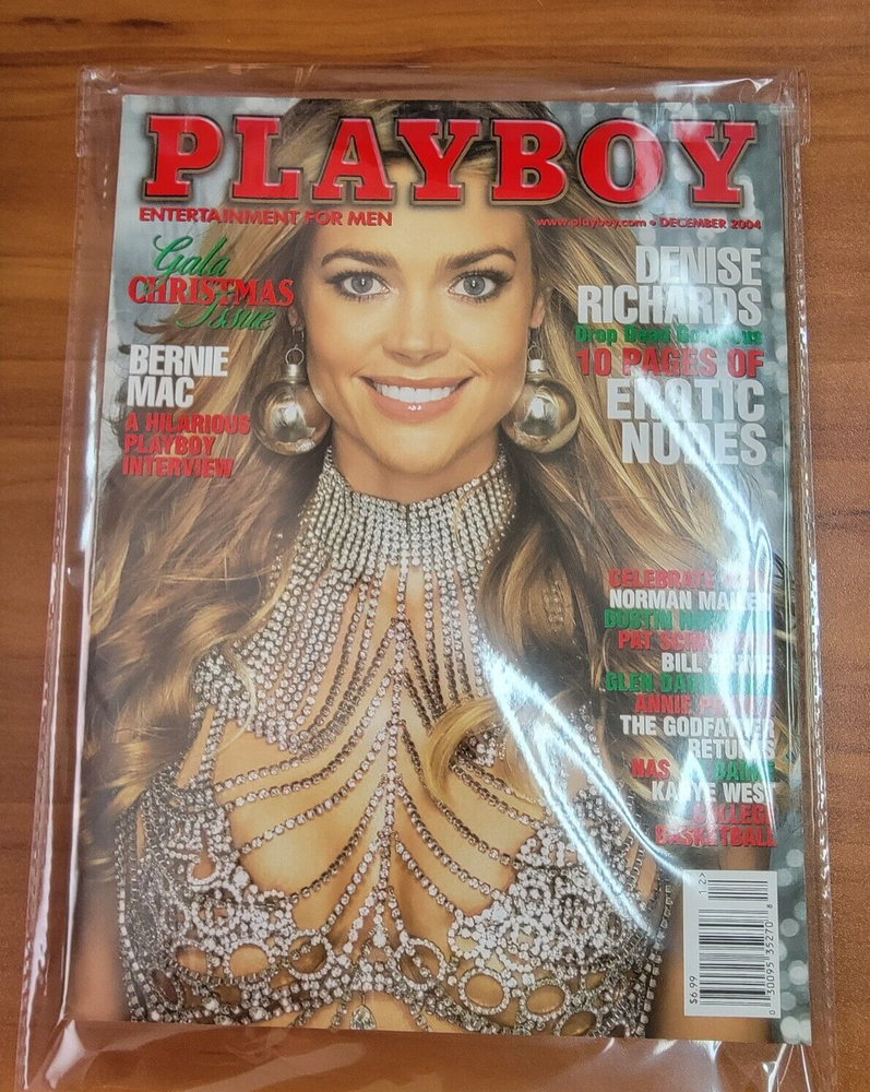 Playboy December 2004 Gala Christmas Issue, Denise Richards, Tiffany Fallon