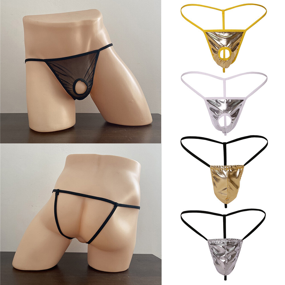 Panties T-back G-String Lingerie Knickers Sexy Briefs Mens Thongs Underwear