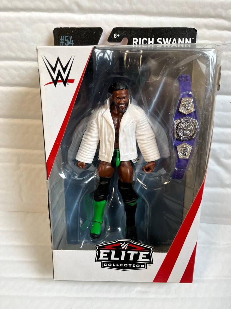 BNIB WWE RICH SWANN MATTEL ELITE COLLECTION SERIES 54 WRESTLING ACTION FIGURE