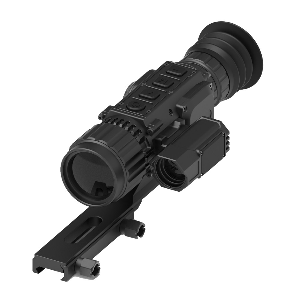 New Thermal Imaging Riflescope LRF for Hunting, IR Scope with 1000m Rangefinder