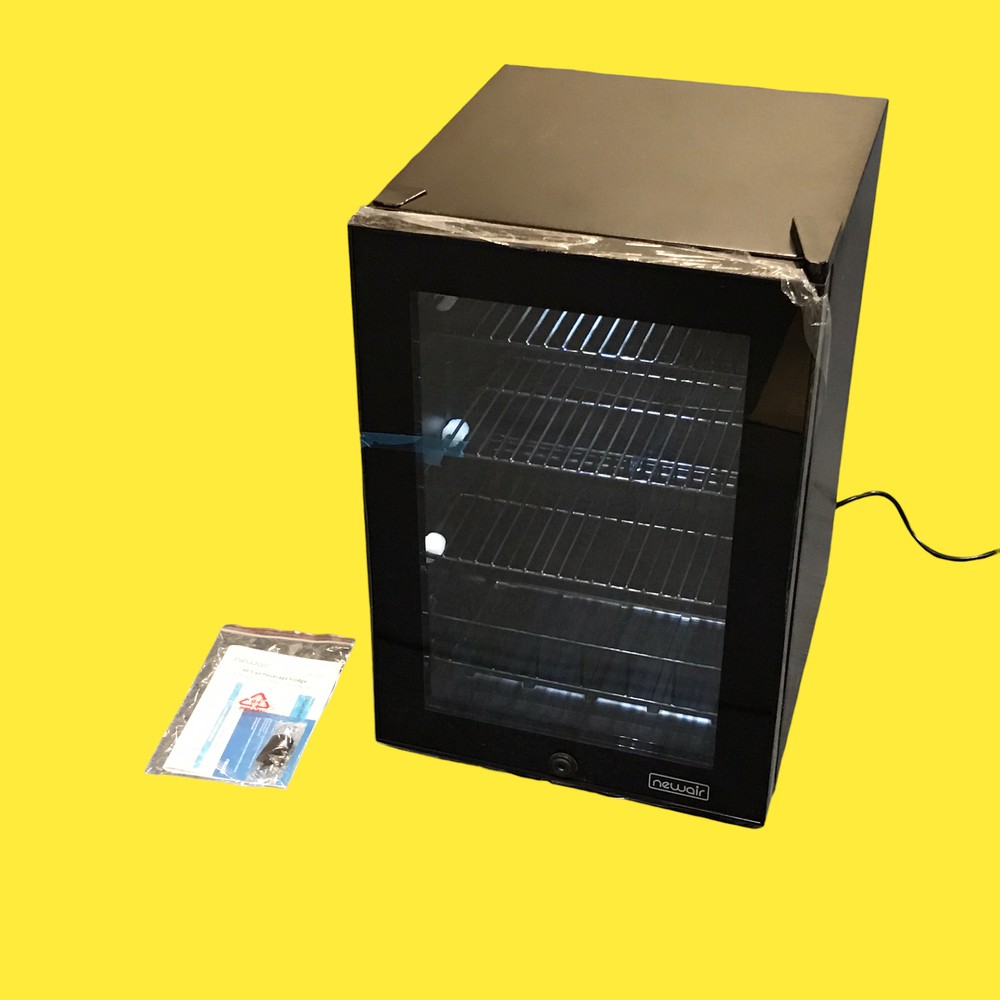 Newair 90 Can Freestanding Beverage Cooler - Black #NO6662