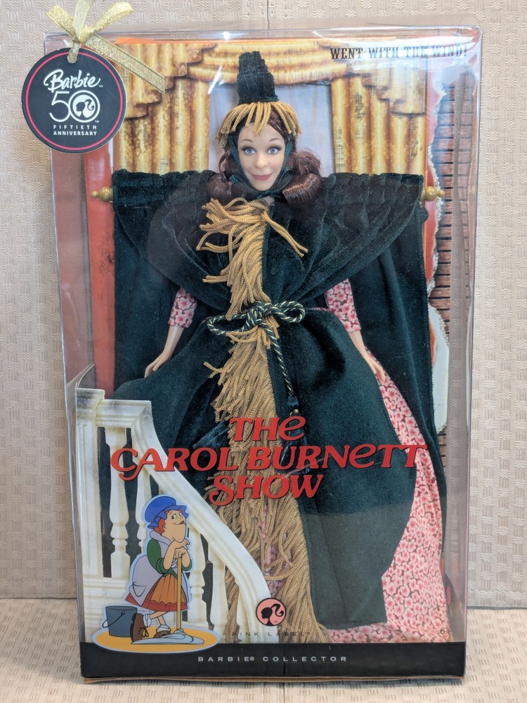 2008 Mattel Barbie CAROL BURNETT SHOW: WENT WITH THE WIND Bob Mackie Design NEW!