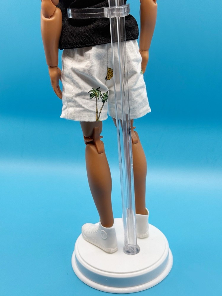 Handsewn Car Print Shorts For Ken Doll