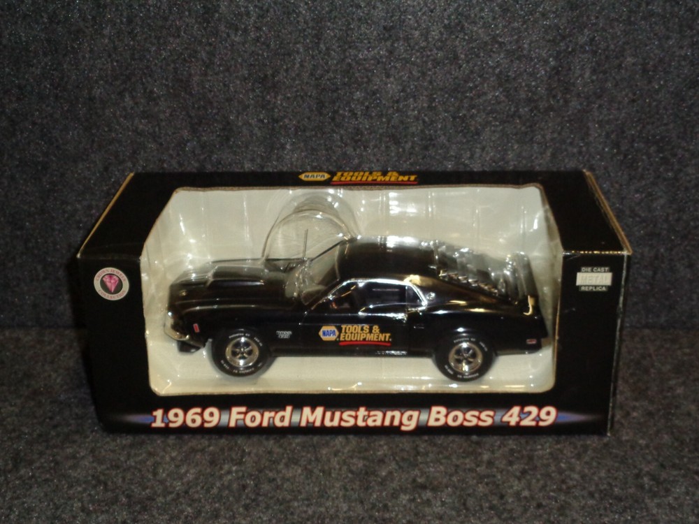 1969 Napa Ford Mustang Boss 429 1/24 Scale Diecast Model by Crown Premiums