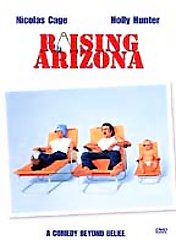 Raising Arizona (DVD, 1999) -Nicolas Cage, Holly Hunter - Very Good Condition