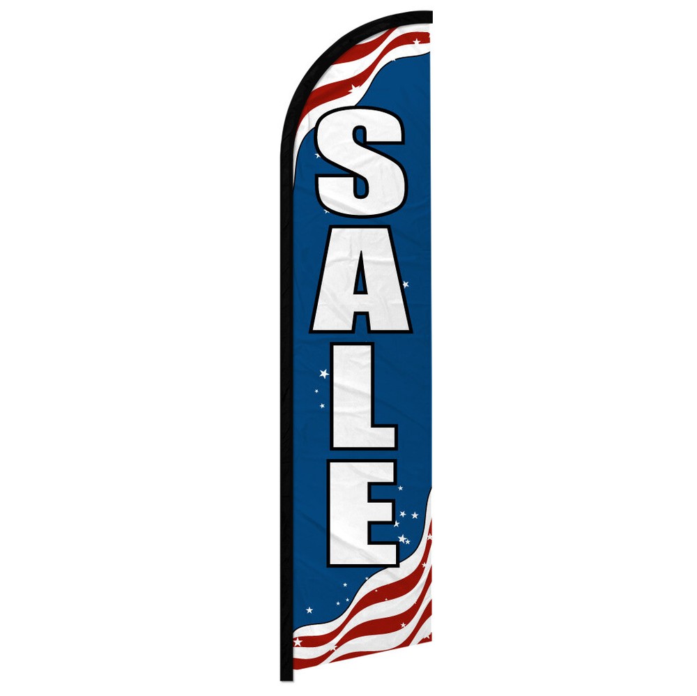 Patriotic Windless Swooper Flag on Sale - Durable and Vibrant Design for Outdoor Decor