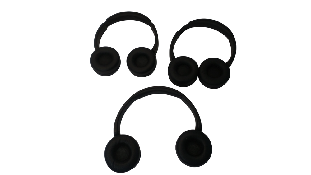 Lot of 3 Sony WH-CH520 Wireless On-Ear Headphones in Black with Free Shipping