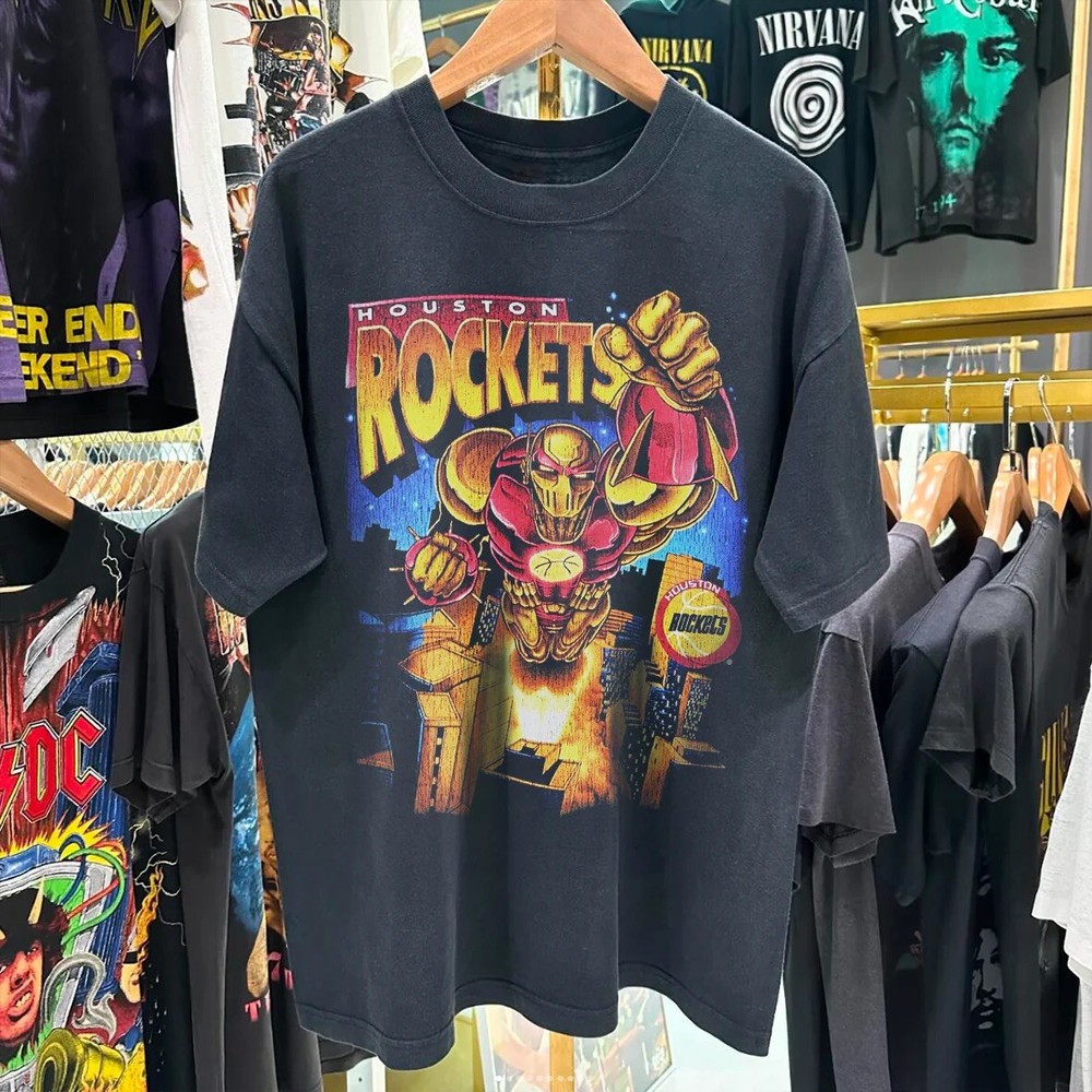 2XL New Houston Rockets “IRON MAN” Tee