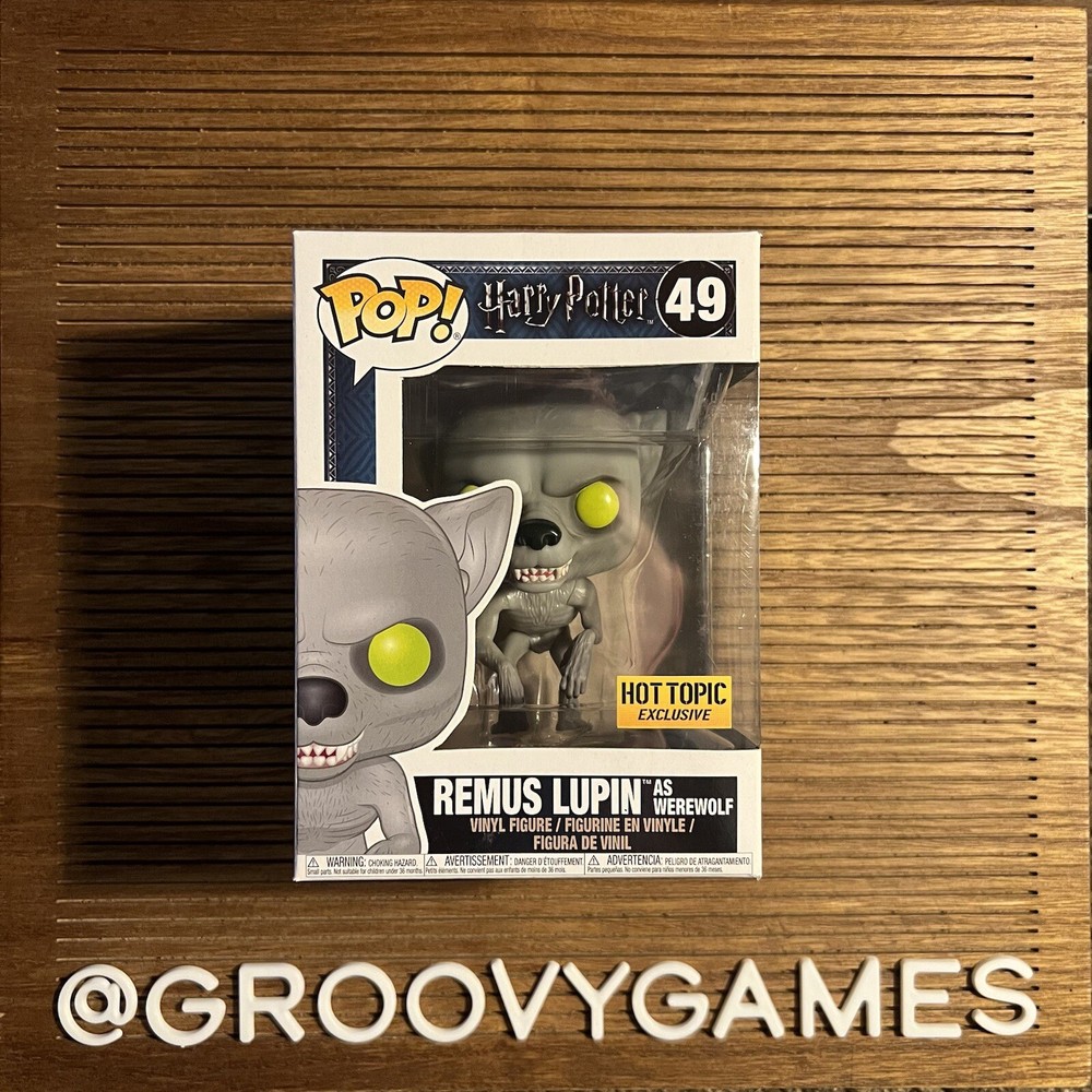 Hot Topic Exclusive Funko Pop Harry Potter Werewolf Remus Lupin #49