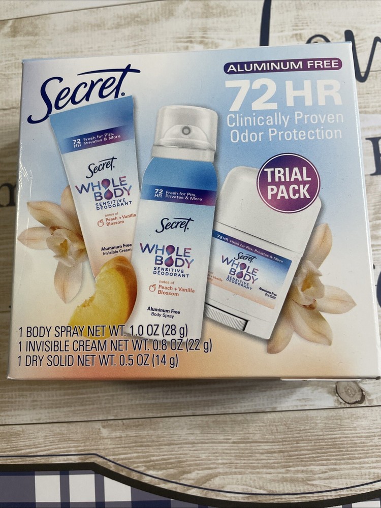 Secret Whole Body Sensitive Deodorant Gift Set