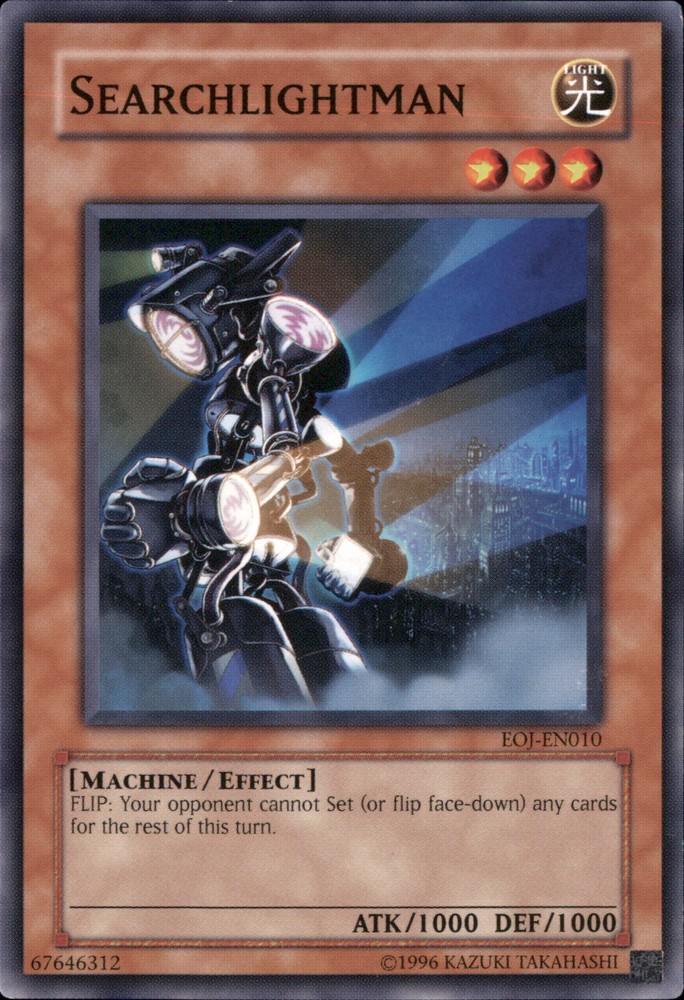 Searchlightman EOJ-EN010 Ultra Rare YuGiOh Trading Card