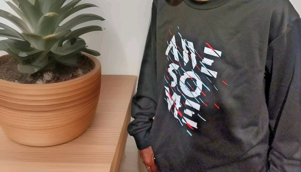 unisex heavy blend crewneck sweatshirt & Beanie Hat w/Pin Set