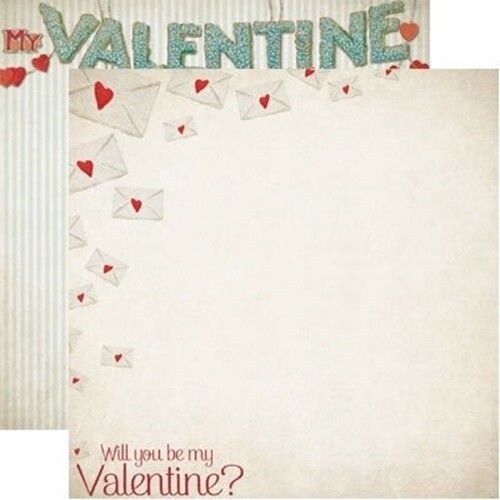 Reminisce My Valentine 12x12 Papers - 5 Sheets