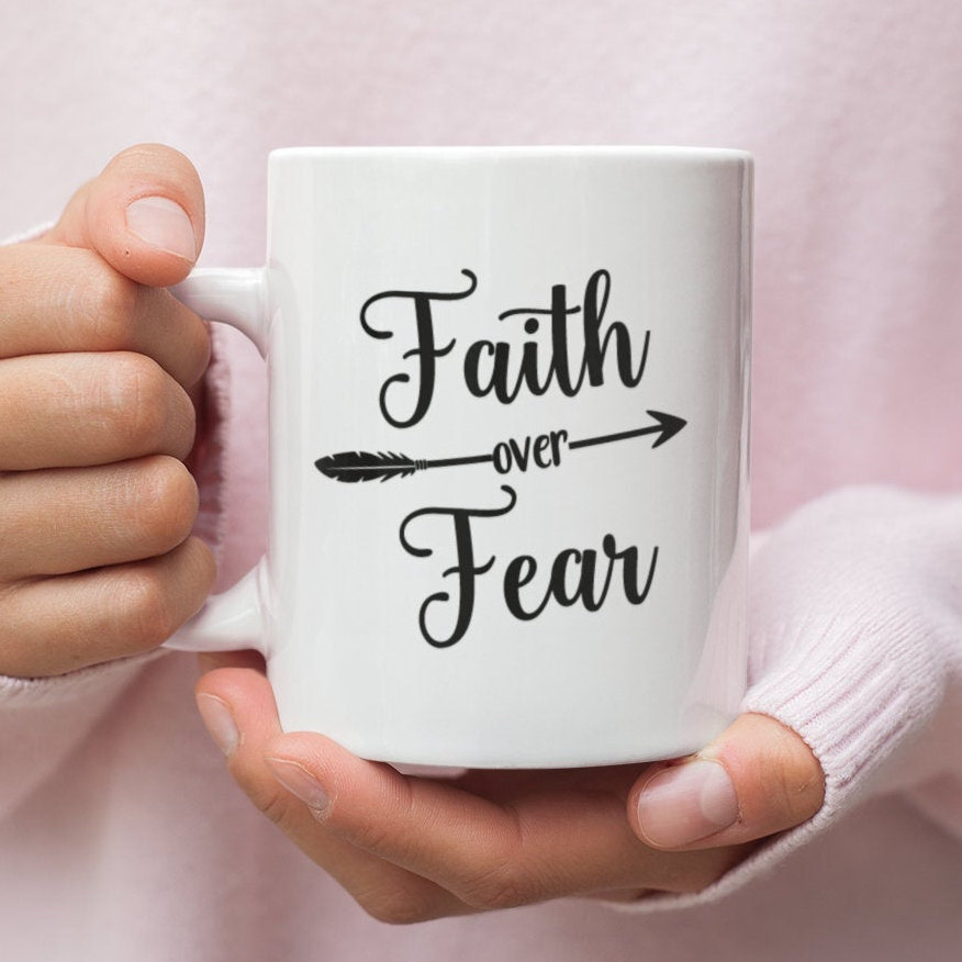 Christian Religious Mug - Uplifting Catholic Gift for Faithful Believers  
