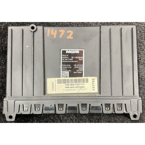 Replaces Q21-1139-005-005 2022 KENWORTH T680 CHASSIS CONTROL MODULE (CCM) MD