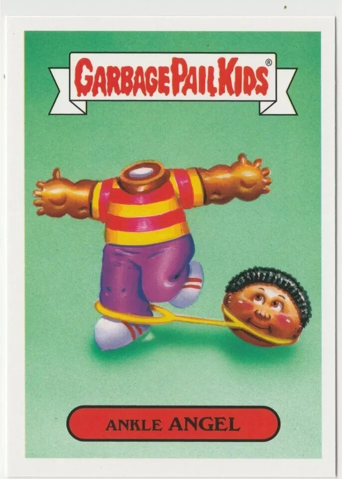 Ankle Angel #9b Garbage Pail Kids GPK 2018 We Hate the 80s Trading Card