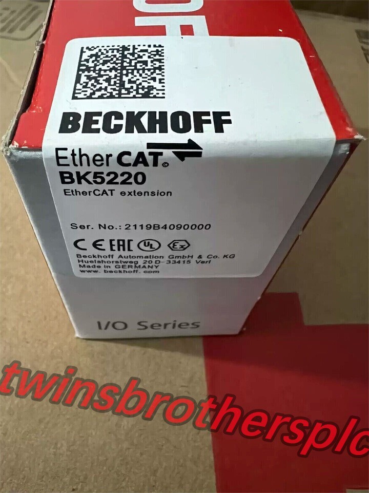 NEW IN BOX BECKHOFF BK5220 DeviceNet Coupler PLC Module BK5220