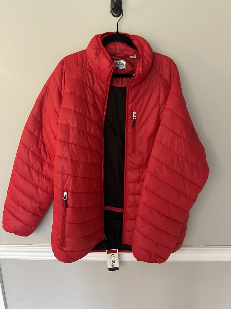 Clique Mens Crystal Mountain Waterproof Jacket Large Size XL for Outdoor Adventures