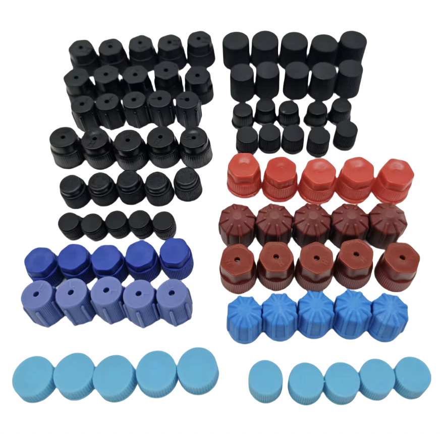 A/C Valve Core Dust Caps & Seal Repair Tool for Car Air Conditioning