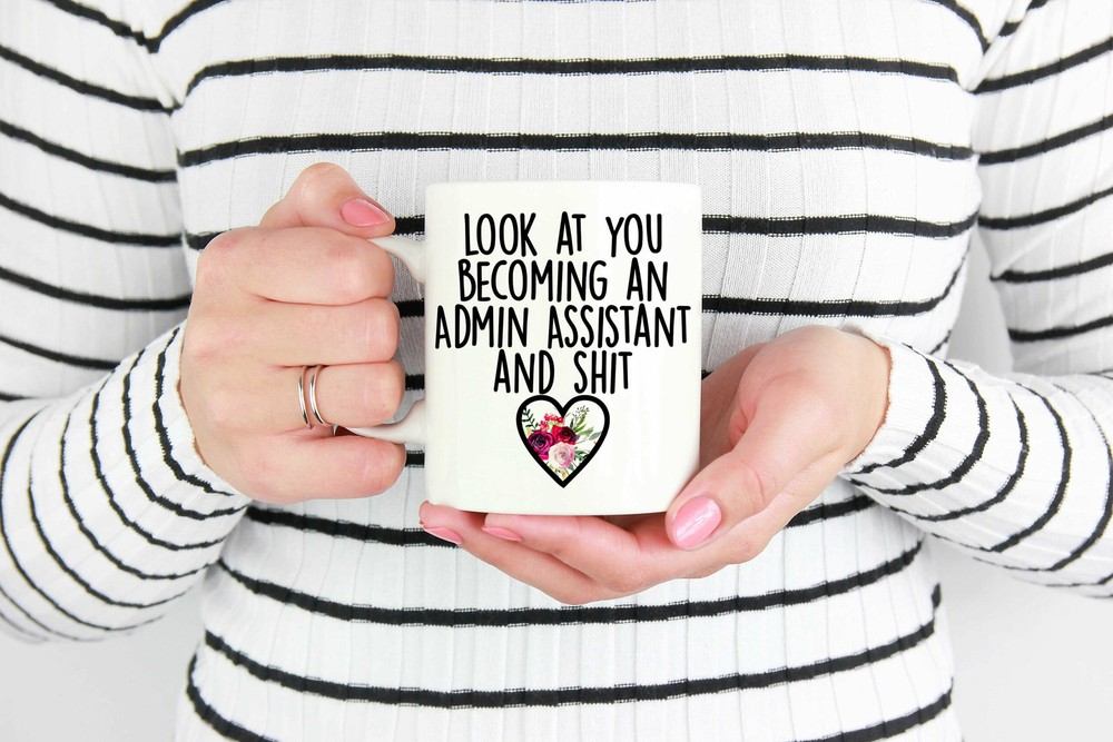 Custom Administration Assistant Mug Funny Admin Assistant Mug Admin Assistant